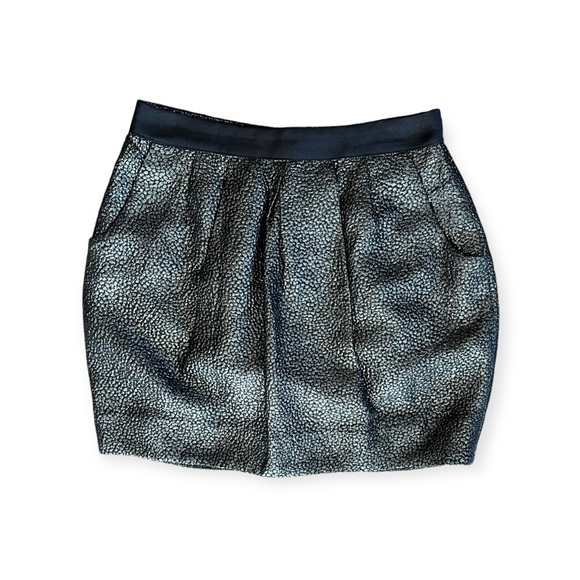 Leifsdottir skirt black mini cocktail party Sz 2 XS - Picture 1 of 6